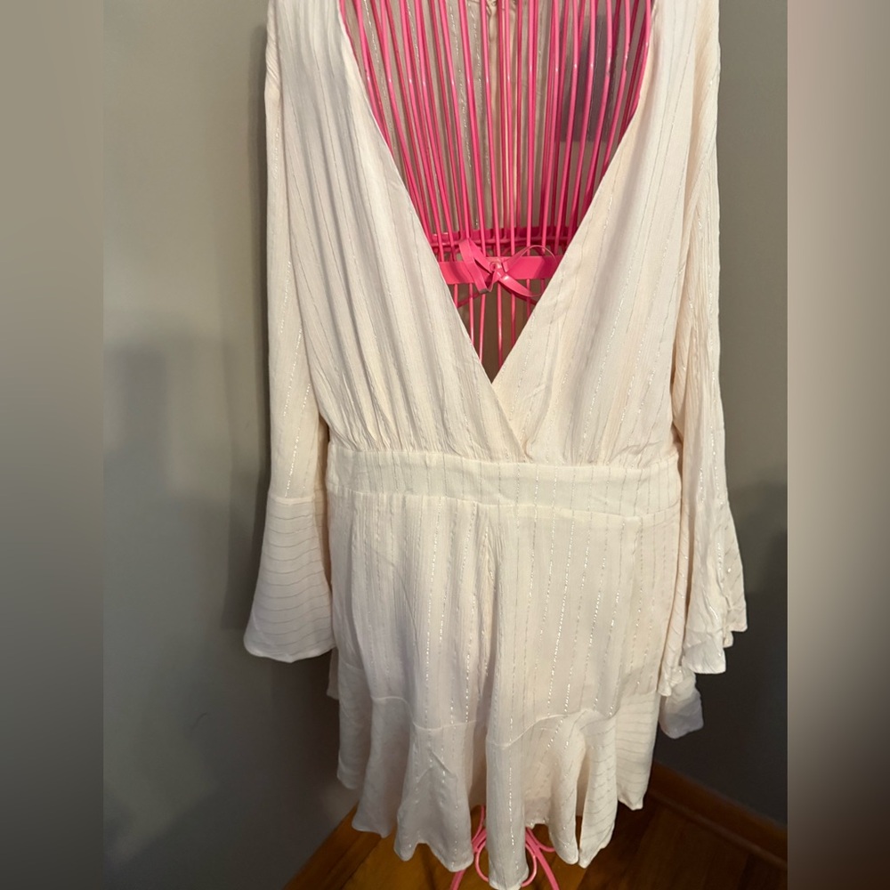 Elegant Cream Women's Romper